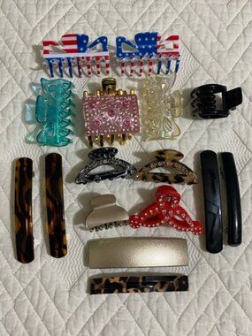 A Lot of Hair Accessories--Hair Pins & Hair Claws